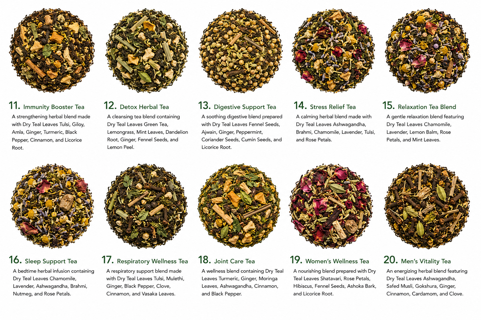 Sleep Support Tea - Herbal Wellness Tea Blends