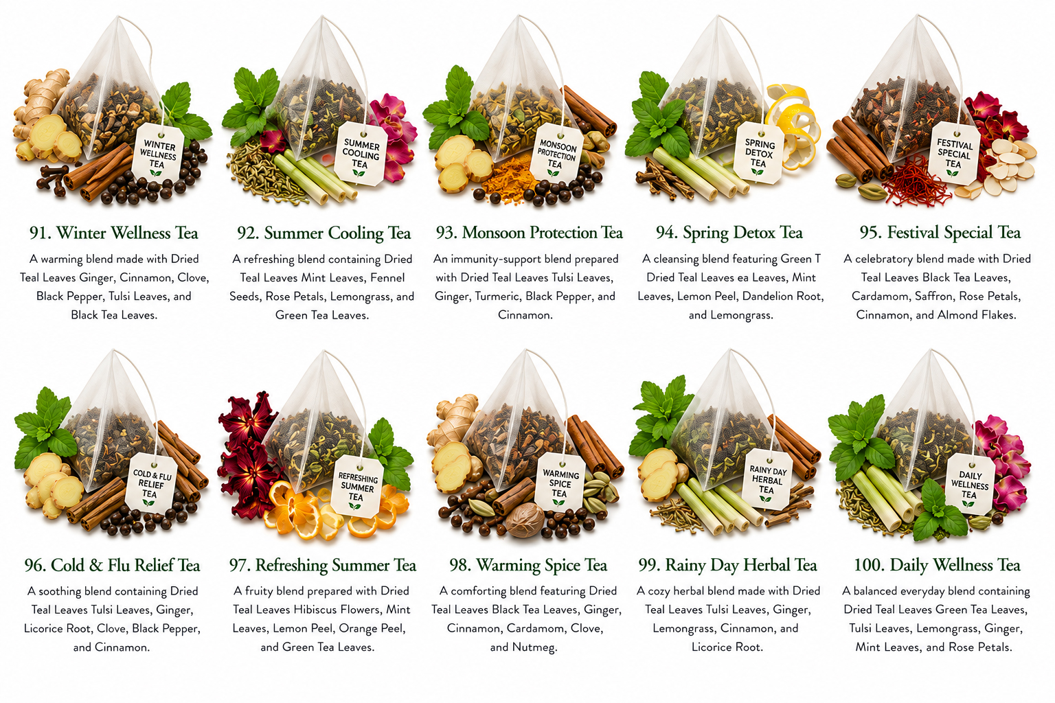 Refreshing Summer Tea - Seasonal Tea Blends