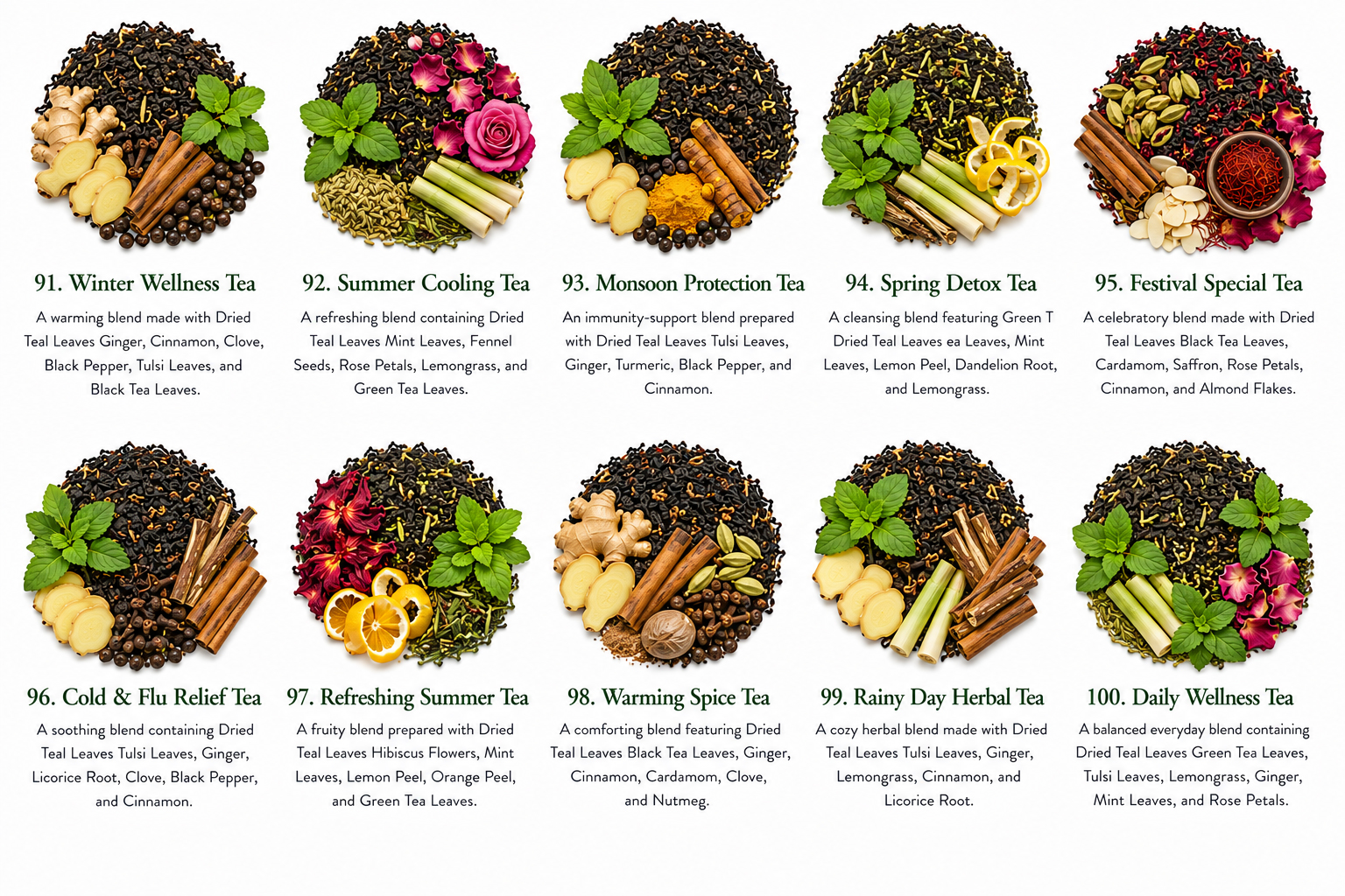 Refreshing Summer Tea - Seasonal Tea Blends