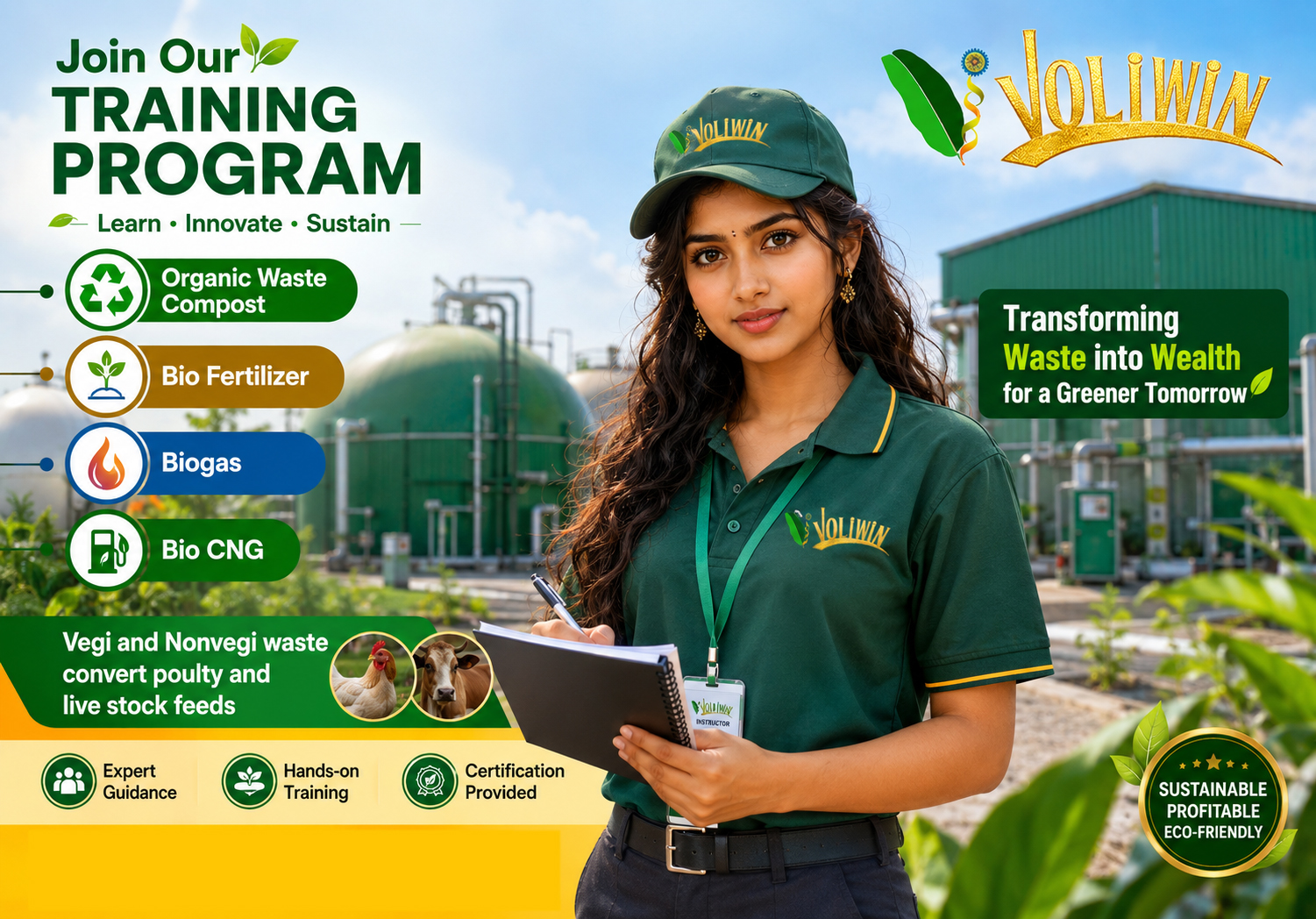 Bio Fertilizer Making form Organic Waste Training Program