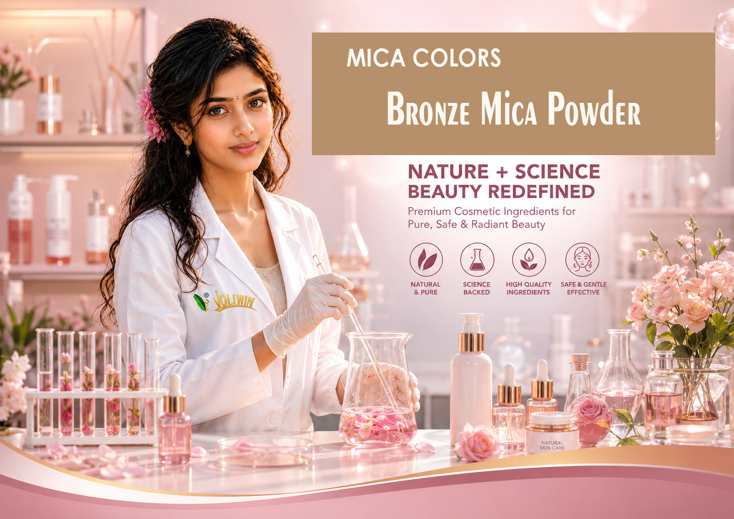Mica Powder -Bronze    - Cosmetic