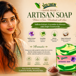 Voliwin Saffron Aloe Vera & Cucumber Soap CP