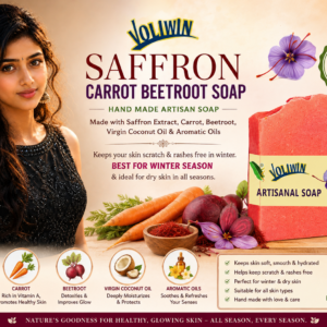 Voliwin Saffron, Carrot & Beetroot Soap CP