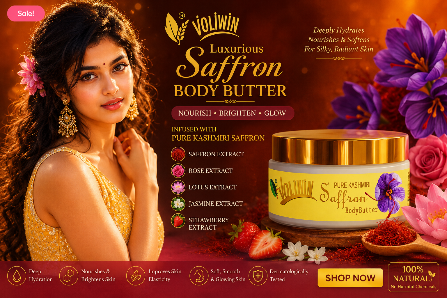 Voliwin Saffron Body Butter 15g