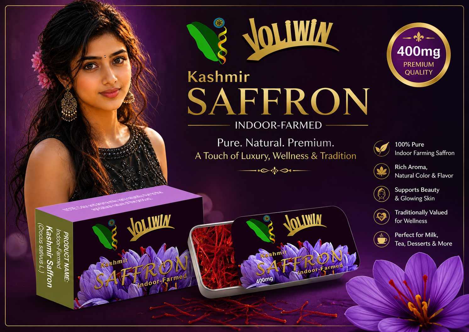 Voliwin Saffron 400mg
