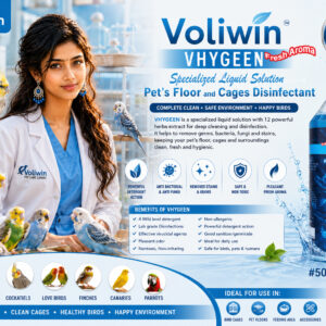 Voliwin VHYGEEN Fresh Aroma – Pet Floor & Cage Disinfectant 500ml