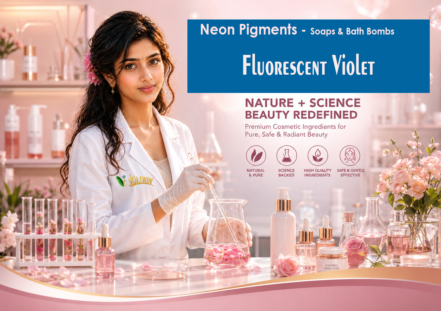 Fluorescent Violet - Cosmetic