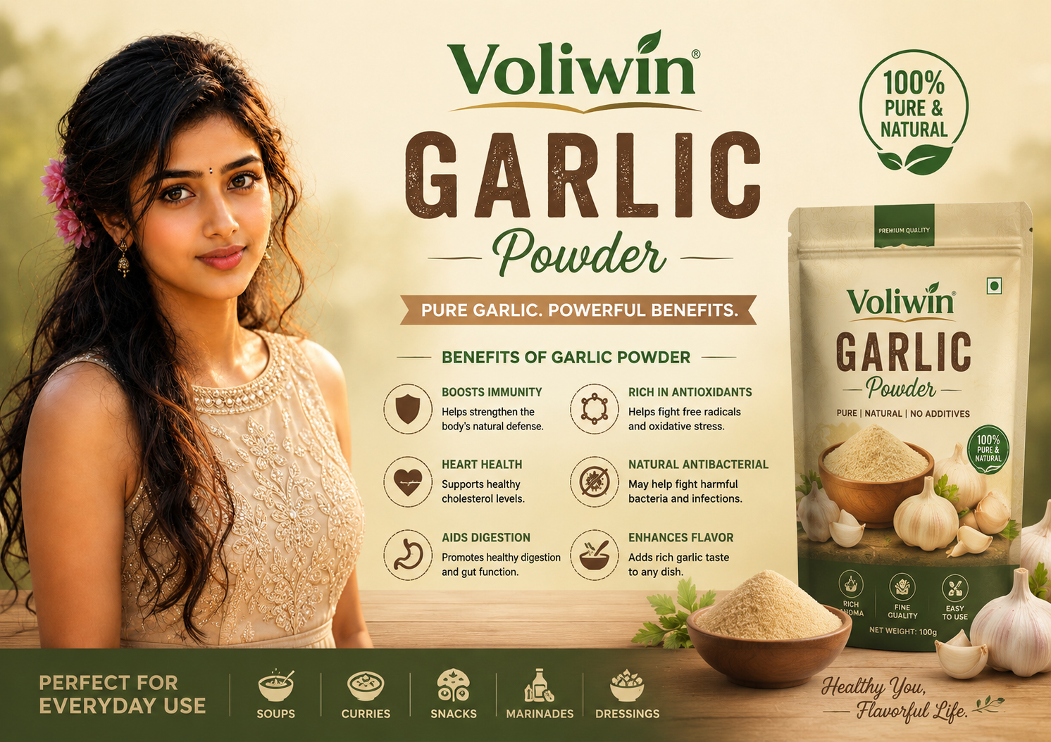 Garlic Powder - Allium sativum