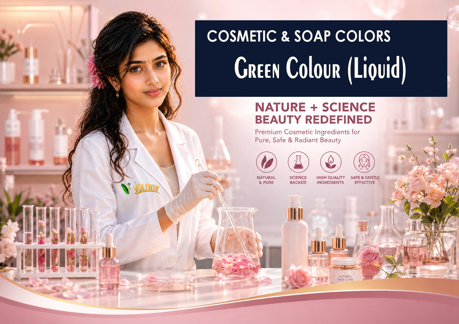 Green Colour (Liquid)- Cosmetic