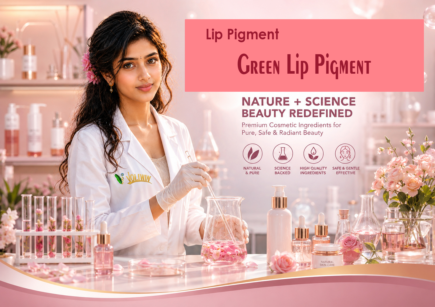 Lip Pigment - Green     - Cosmetic