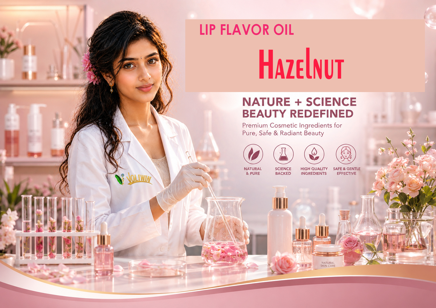 Hazelnut - Lip Flavor Oil - Cosmetic