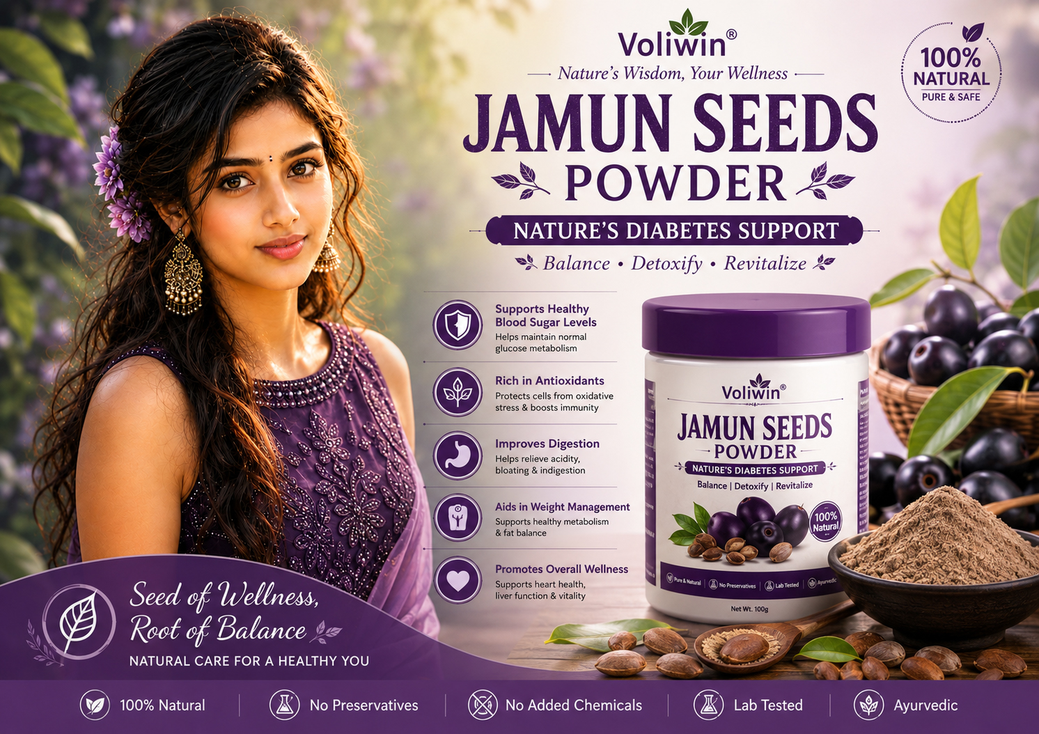 Jamun Seeds Powder