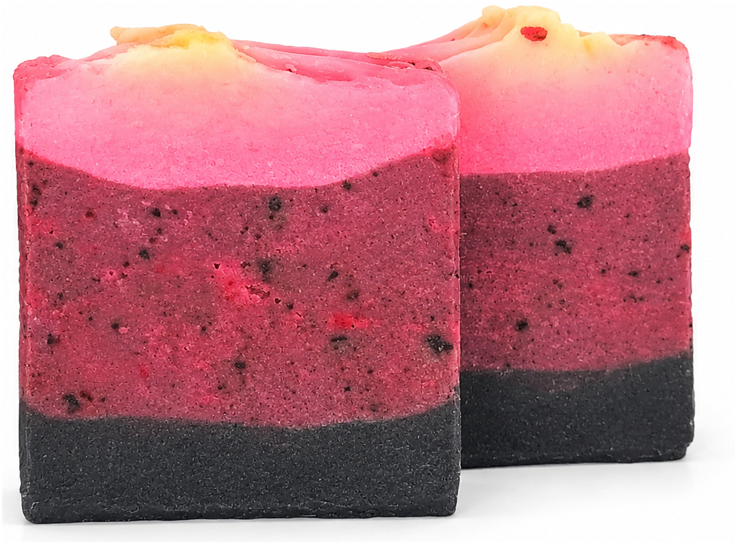 Voliwin Saffron Wheat, Jamun Fruit, Charcoal & Coffee Soap CP