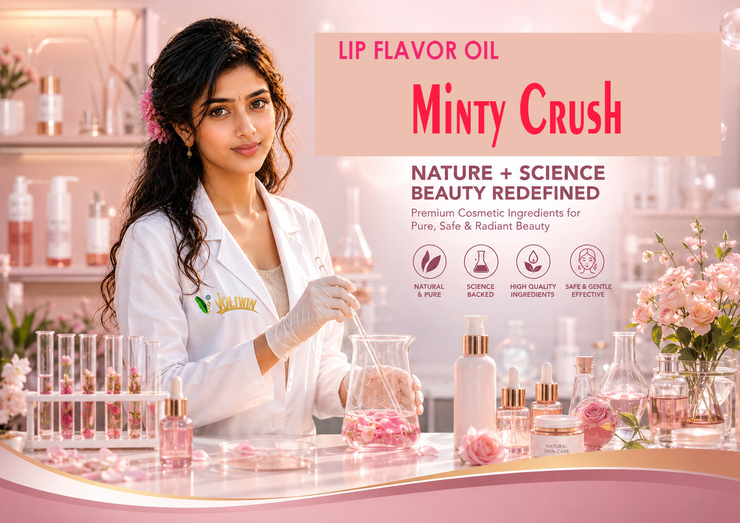 Minty Crush - Lip Flavor Oil - Cosmetic