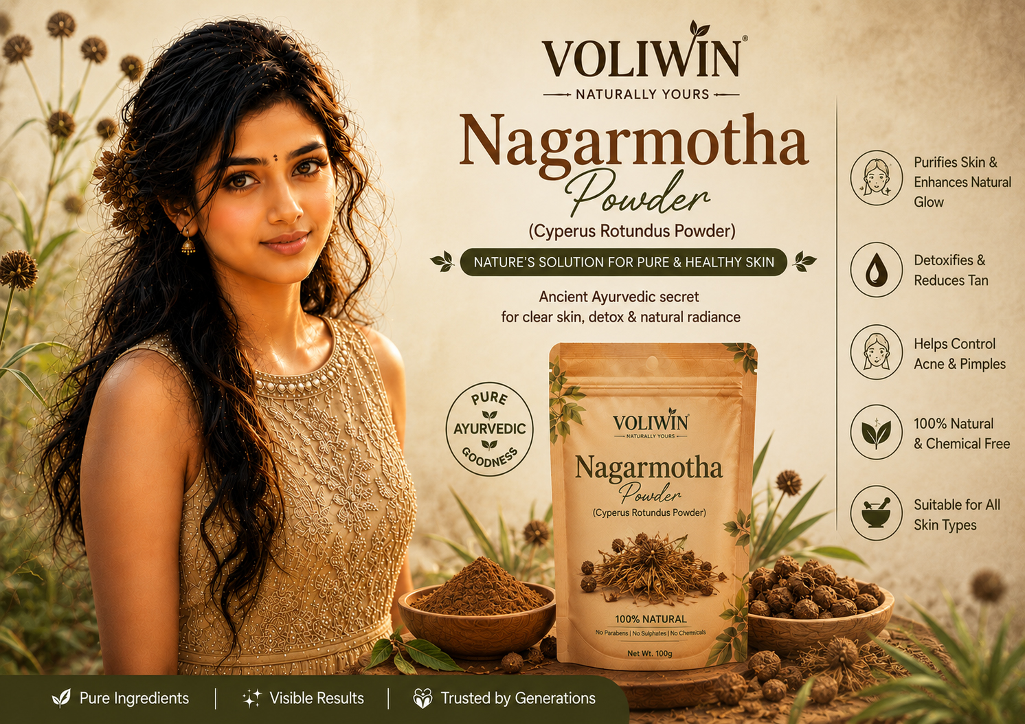 Nagarmotha Powder