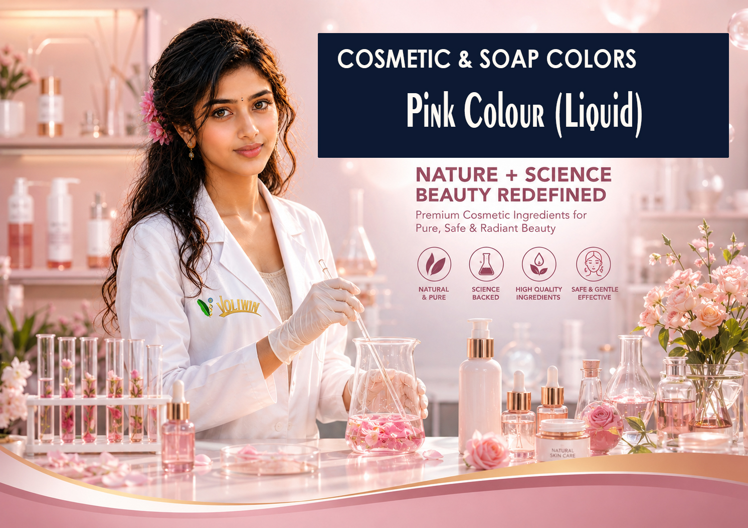 Pink Colour (Liquid) - Cosmetic