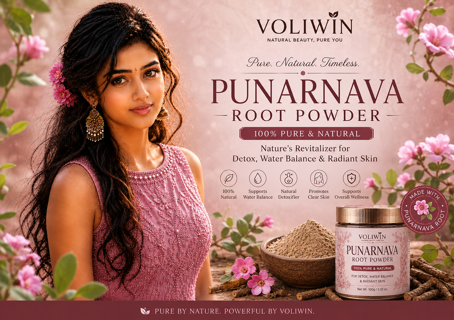 Punarnava root powder