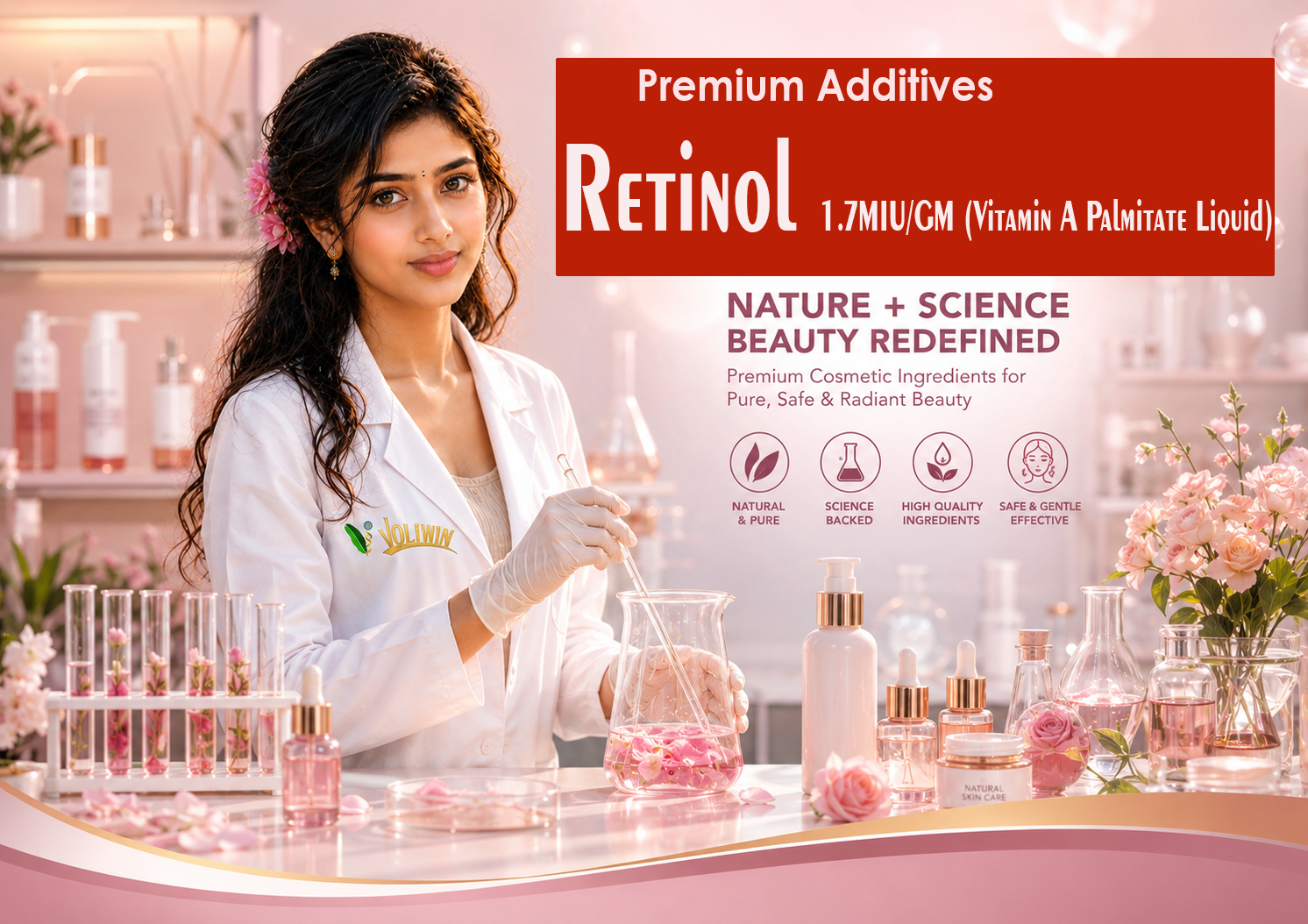 Retinol 1.7MIU/GM (Vitamin A Palmitate Liquid) - Cosmetic