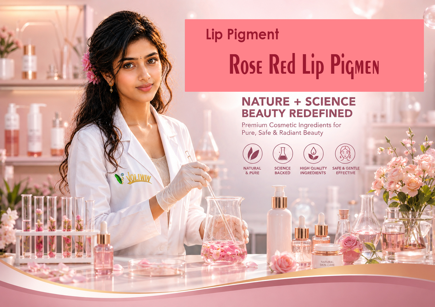 Lip Pigment - Rose Red     - Cosmetic