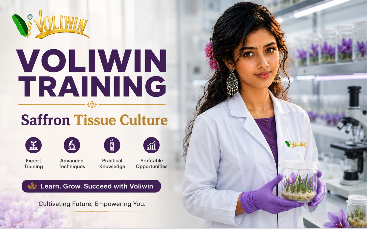 Saffron Tissue Culture - Training
