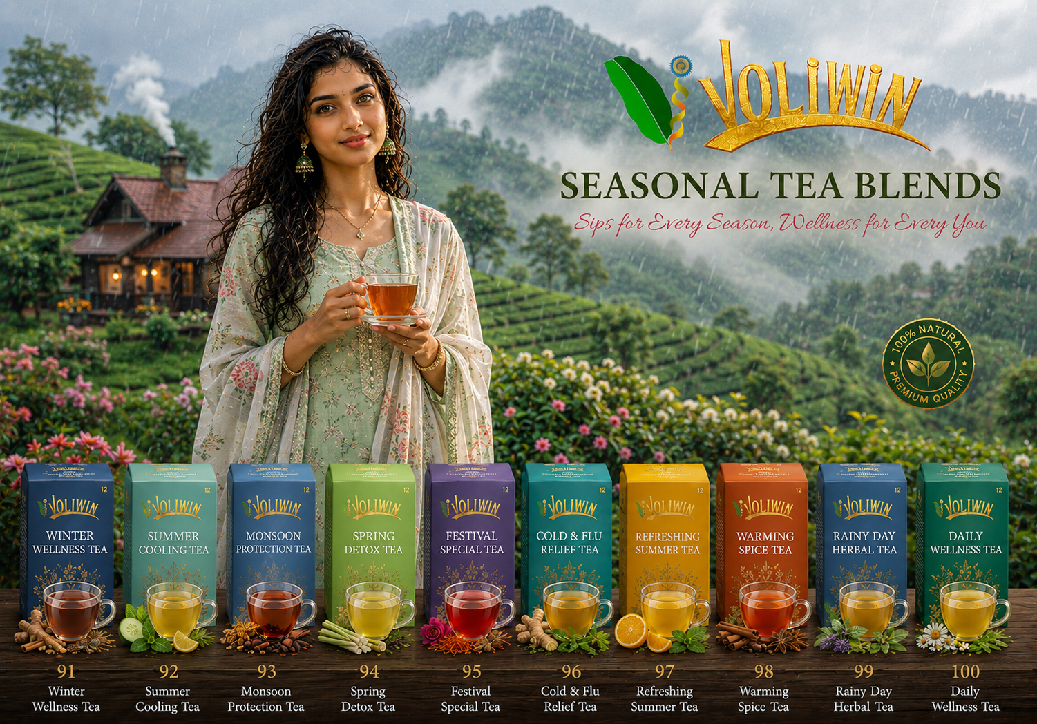 Refreshing Summer Tea - Seasonal Tea Blends