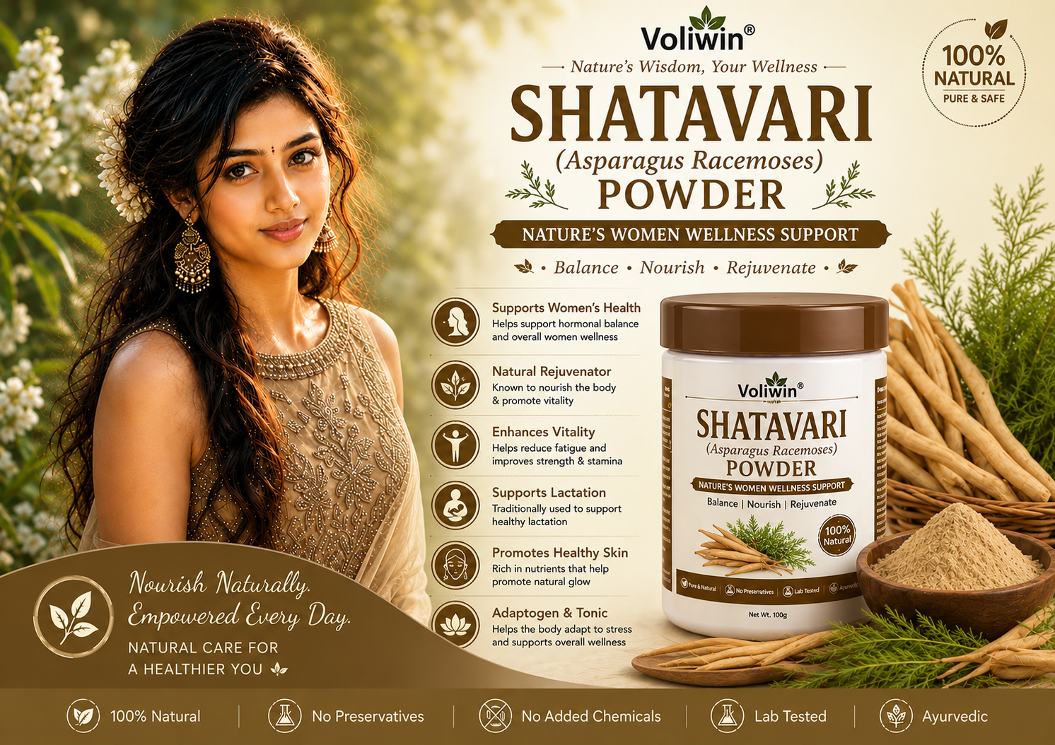 Shatavari (asparagus Racemoses) powder