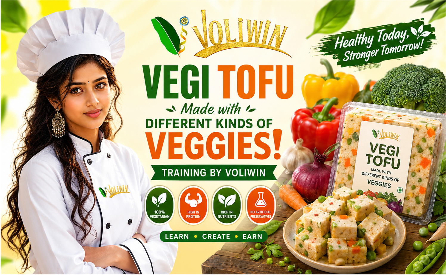 Vegetable Tofu (Vegi Tofu) Production Technology Training Program