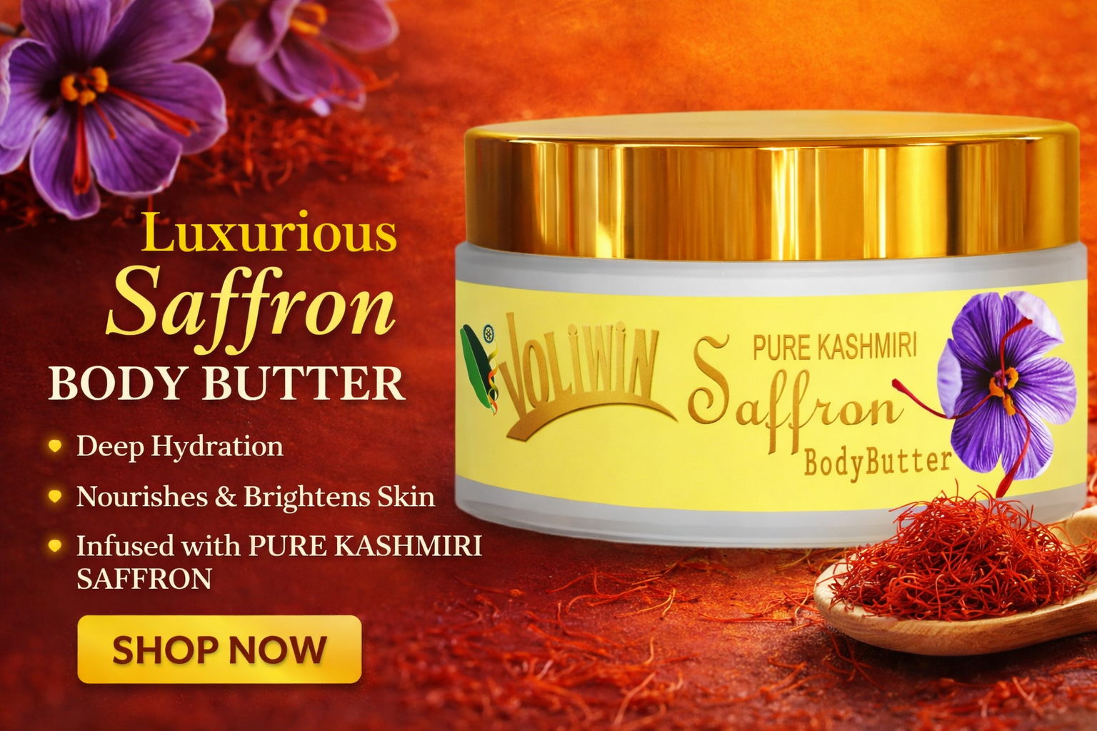 Voliwin Saffron Body Butter 15g