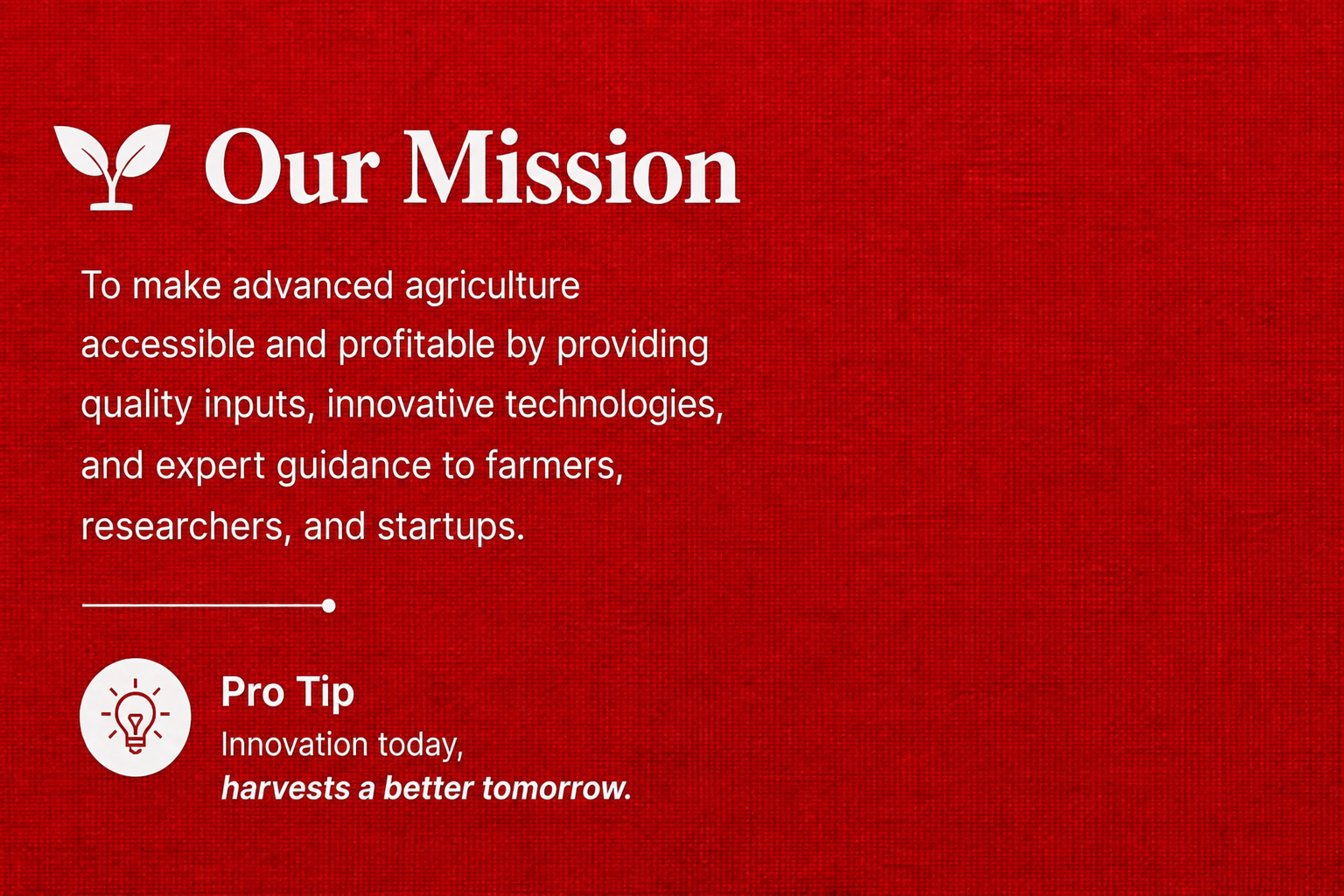 about Mission
