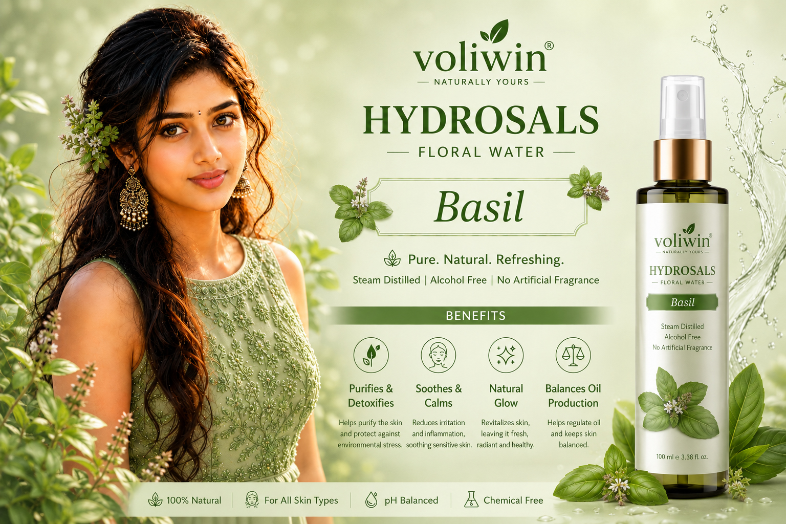 Basil Hydrosol / Floral Water