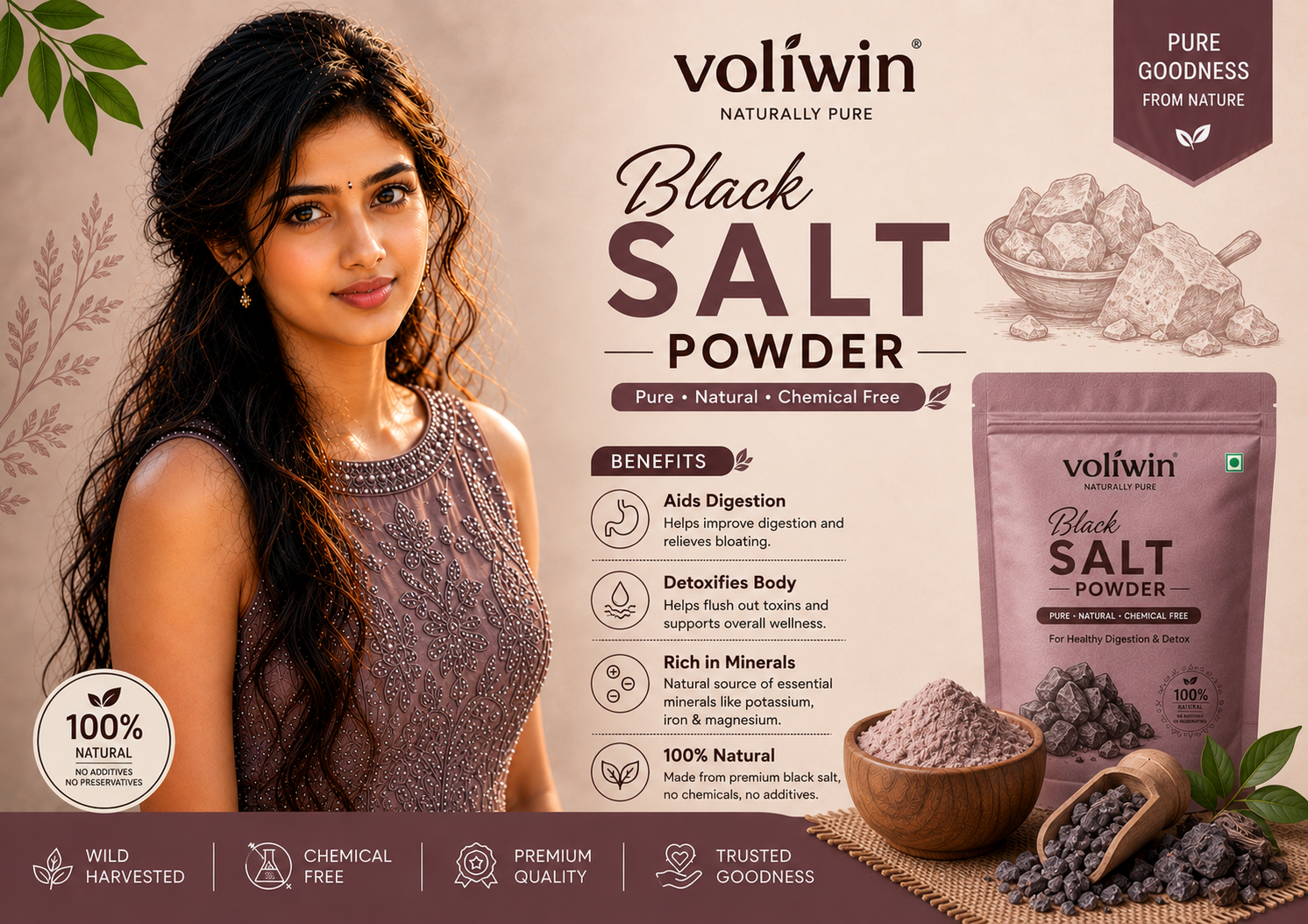Black Salt Powder