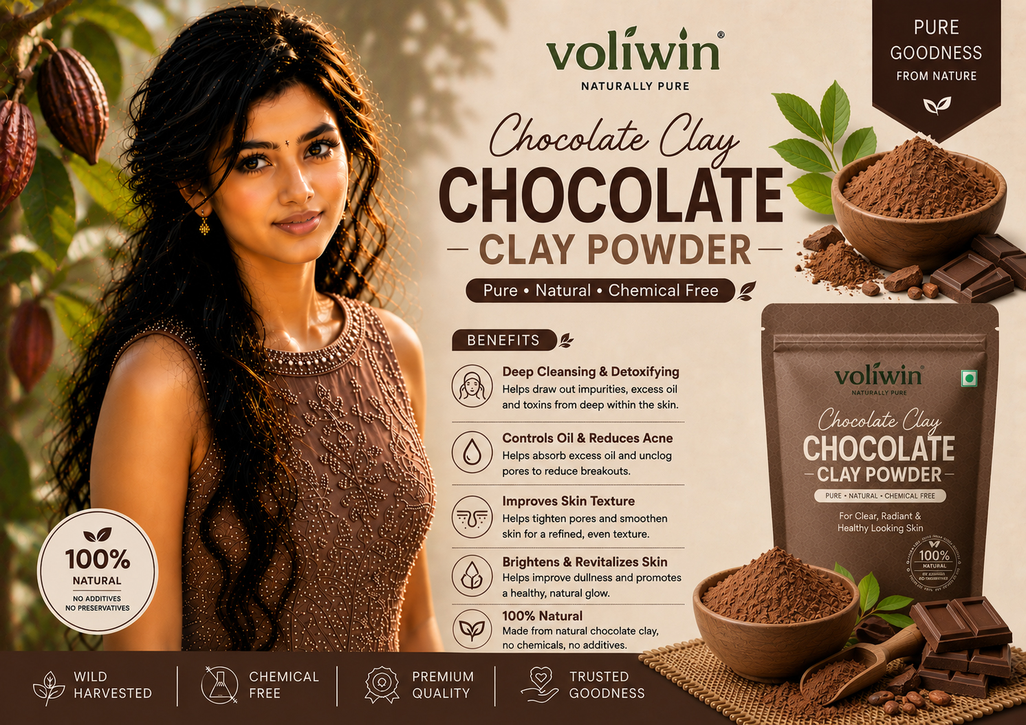 Chocolate Clay Powder