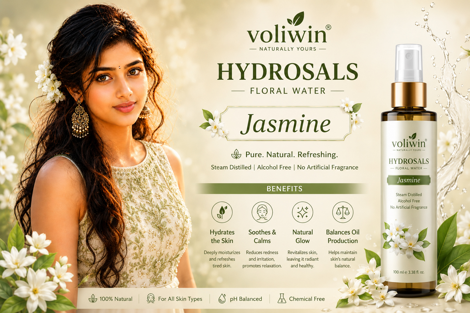 Jasmine Hydrosol / Floral Water