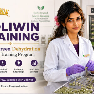 Micro Green Dehydration & Capsule Making – Training