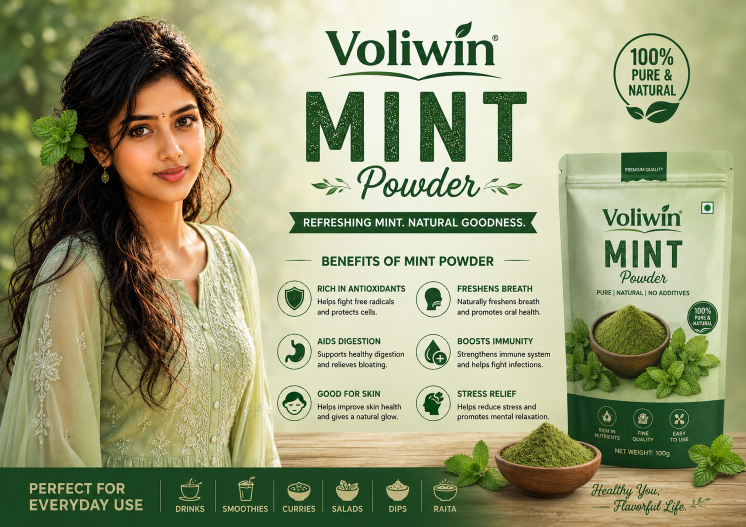 Mint Powder