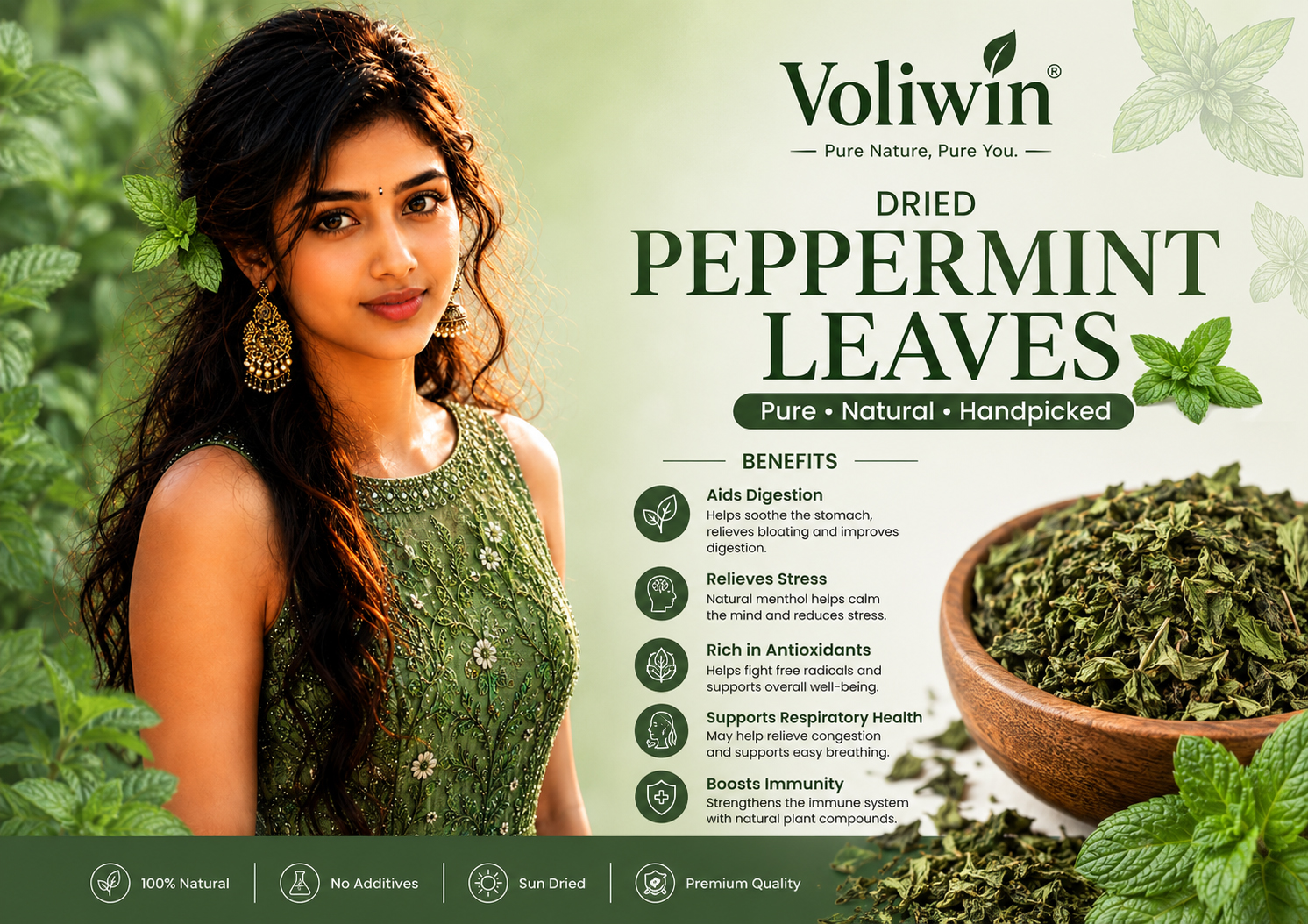 Peppermint Leaves
