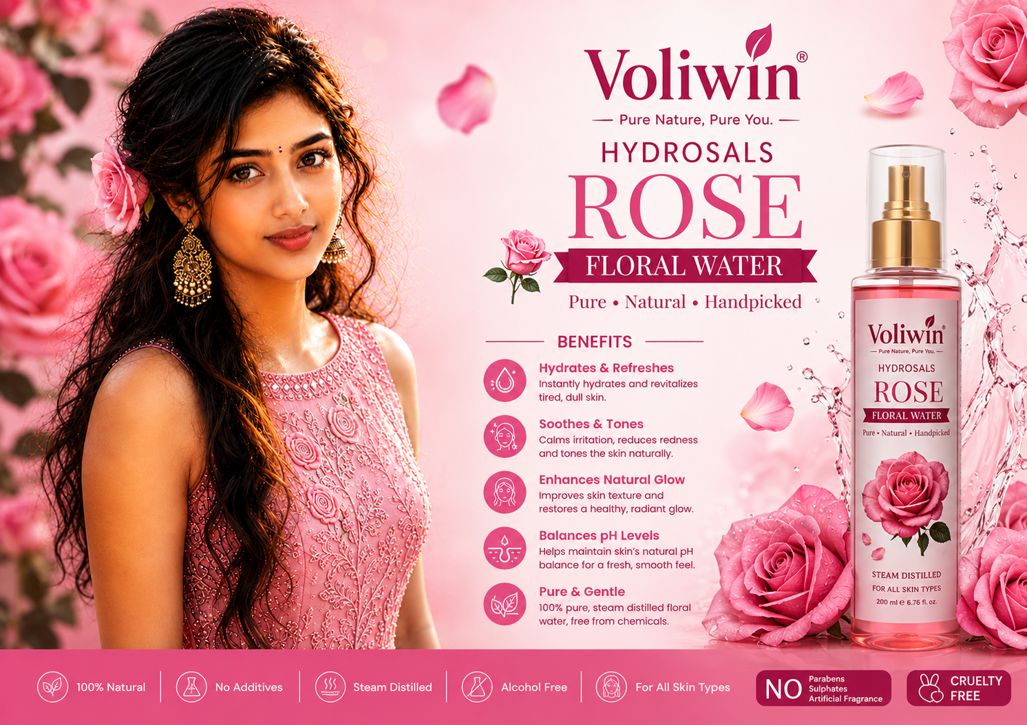 Rose Hydrosol / Floral Water