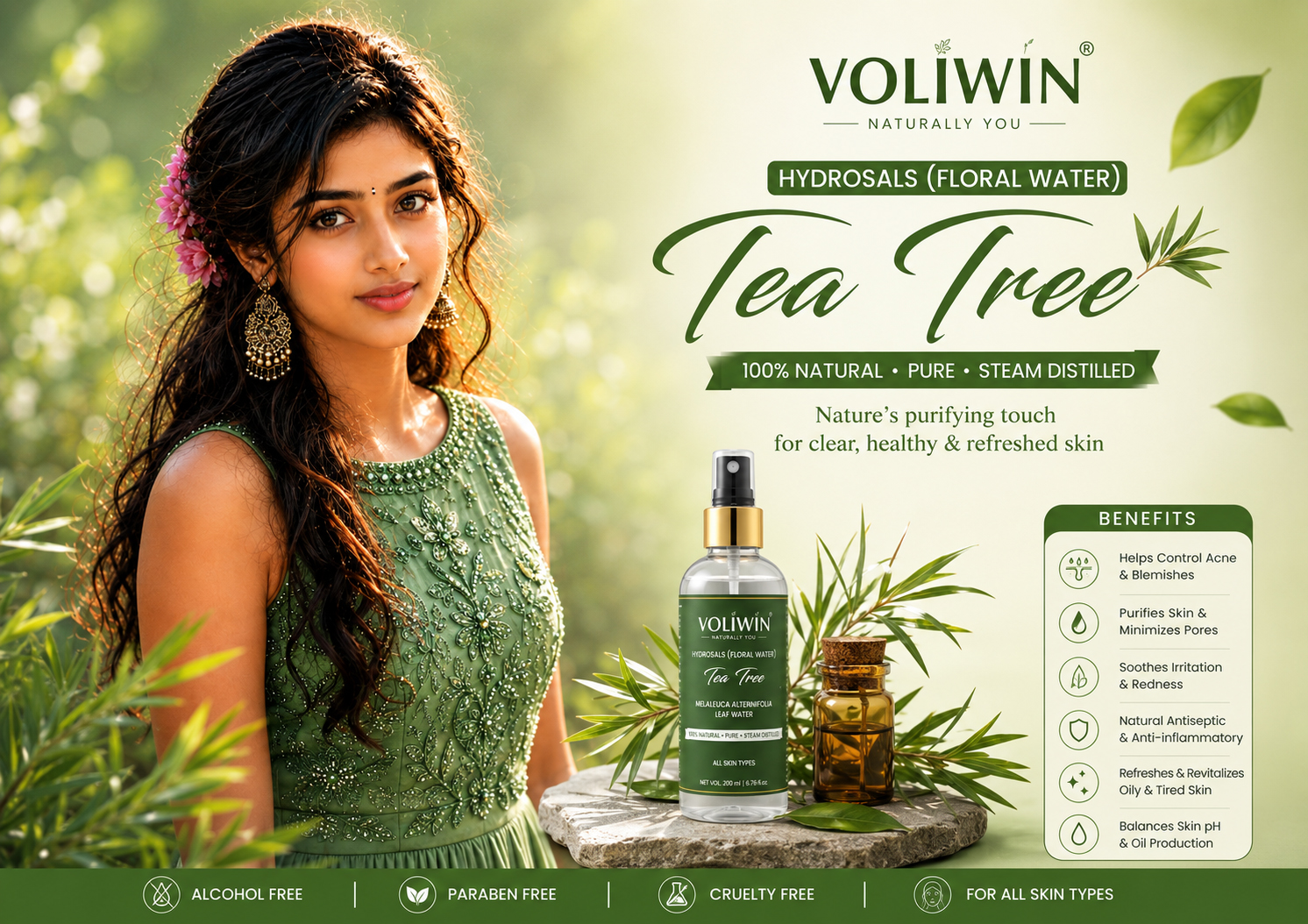 Tea Tree Hydrosol / Floral Water