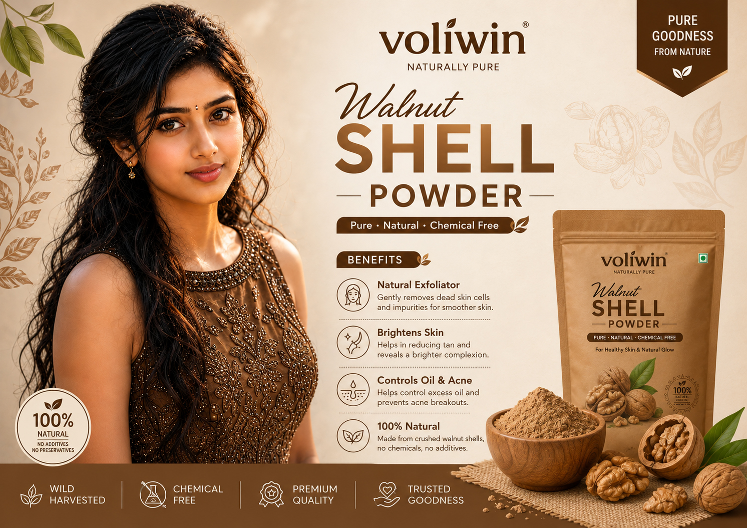 Walnut Shell Powder
