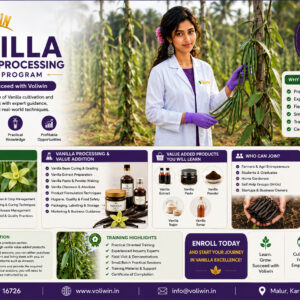 Vanilla Cultivation, Processing & Export Management